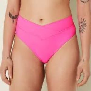 VS Pink High Waisted Bikini Bottom S